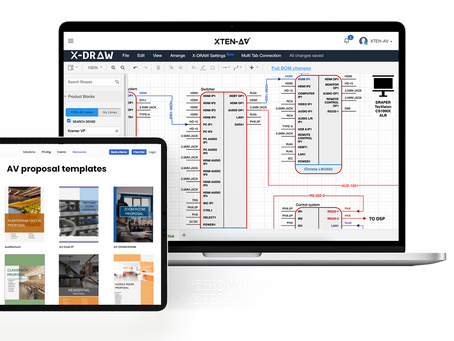 Why XTEN-AV X-DRAW Is the Best Floor Plan Tool for AV Designers