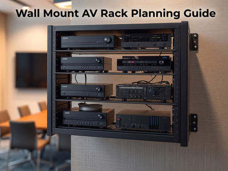 How to Calculate the Ideal Wall Mount AV Rack Size for Your Equipment