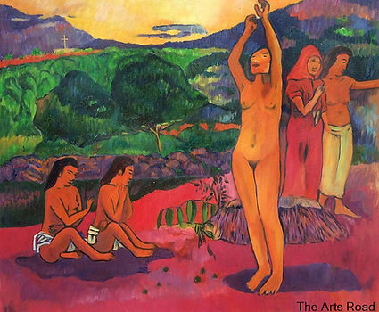 Peint-la-main-femme-nue-Art-peinture-l-i