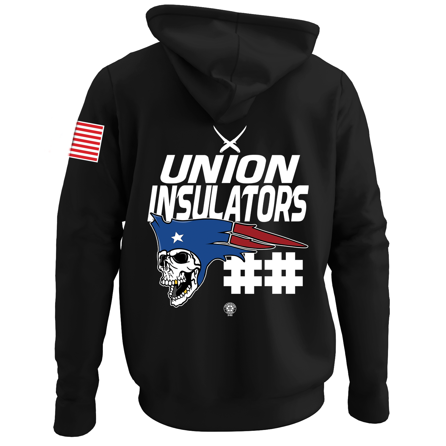 INSULATORS PATRIOT SKULL FACE