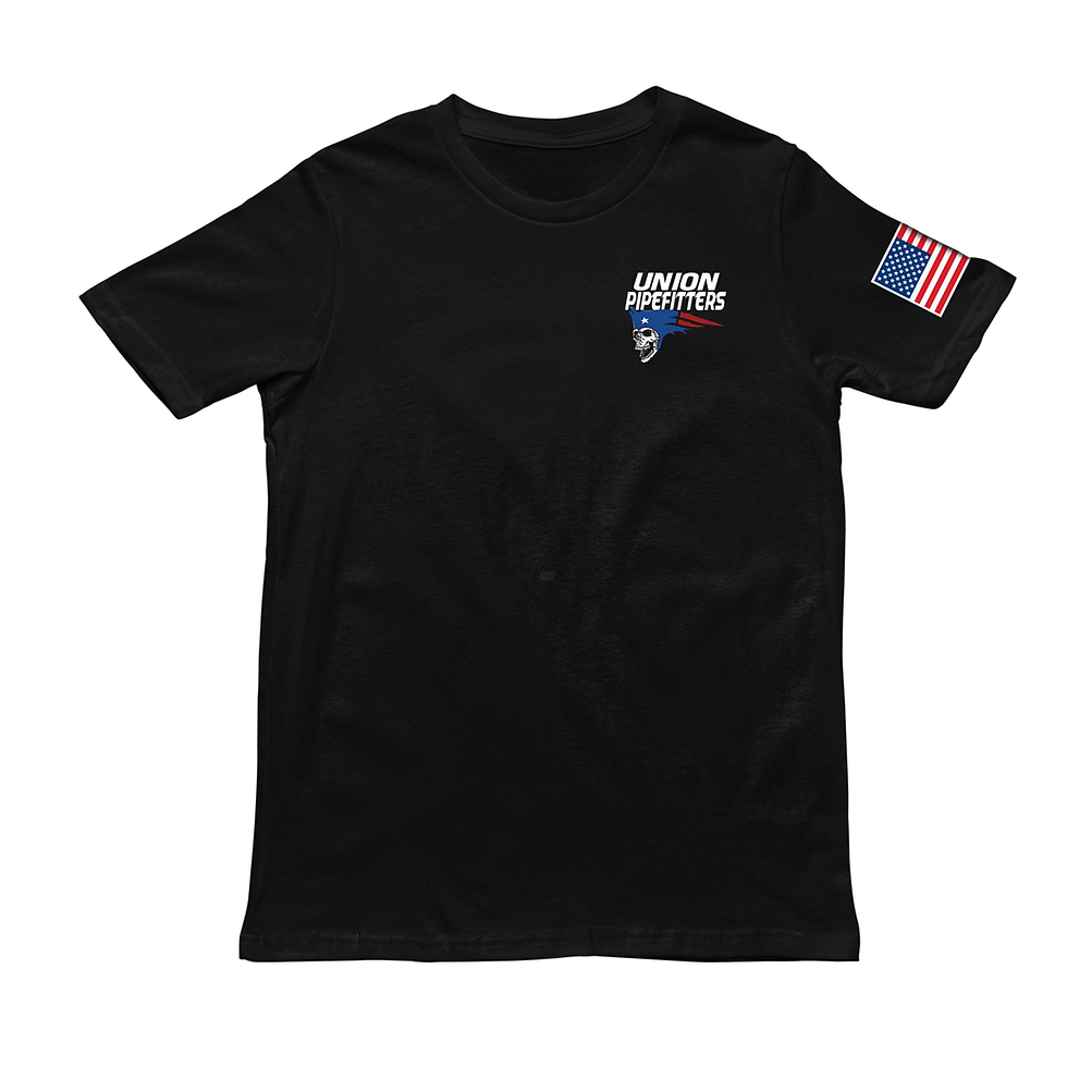 PIPEFITTERS PATRIOT SKULL FACE