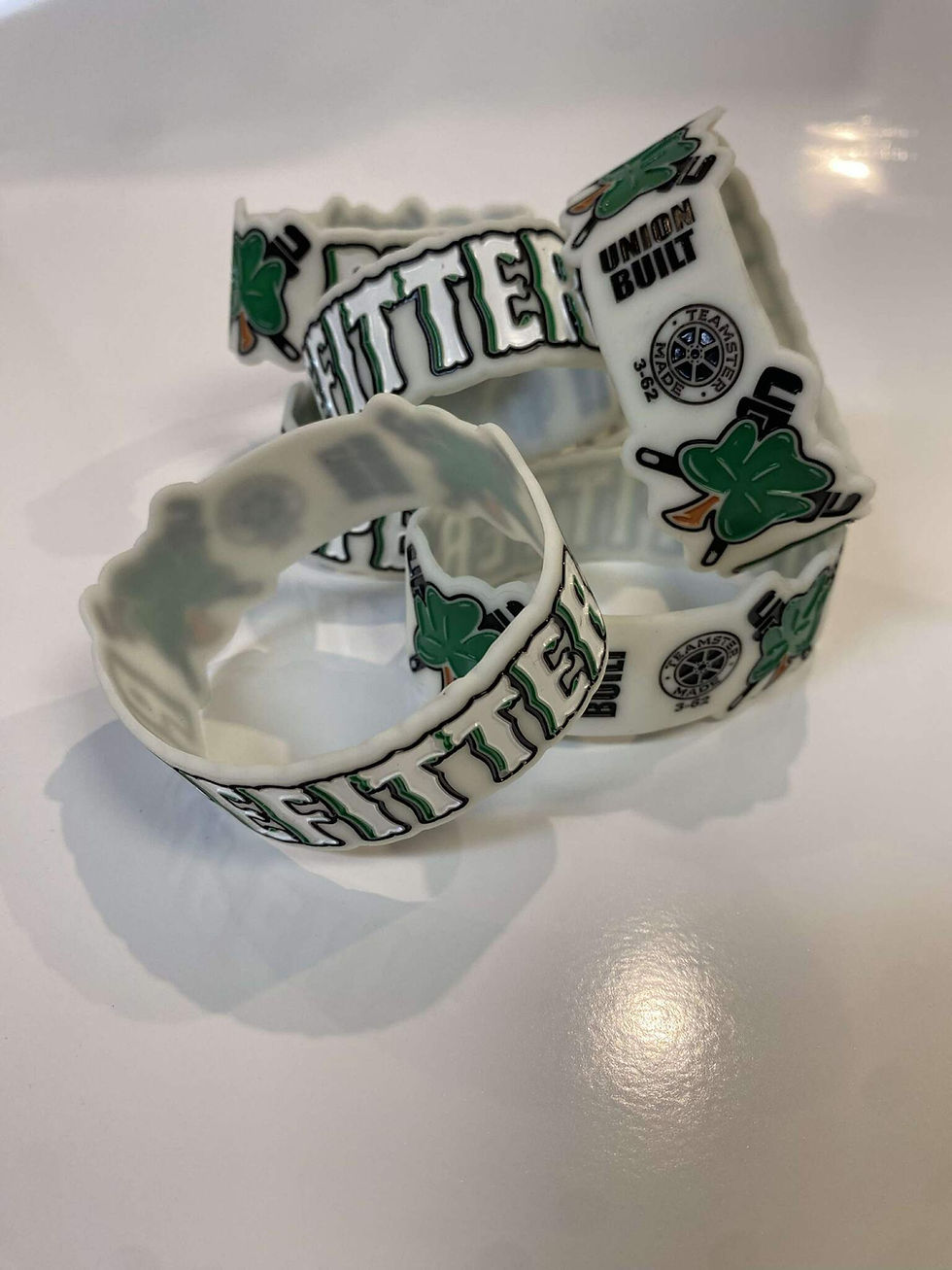 Thumbnail: PIPEFITTERS CLOVER WRISTBAND