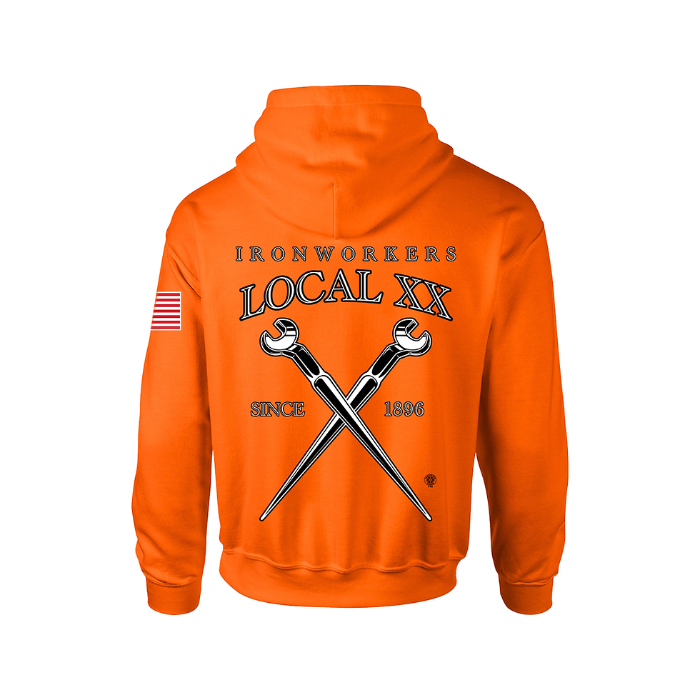 Thumbnail: IRONWORKERS -THE LOCALS- HOODIE