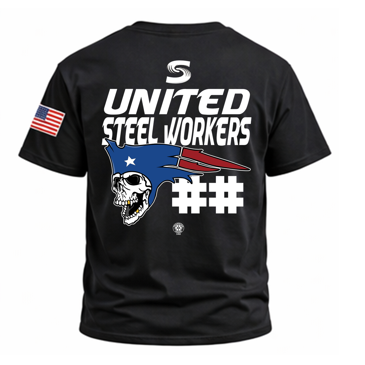 USW 'PAT SKULL' T-Shirt