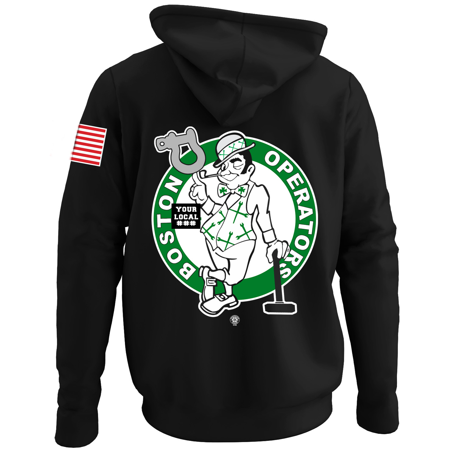 BOSTON OPERATORS CELTIC HOODIE