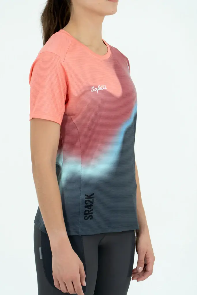 ICELAND PLAYERA MUJER RUNNING SAFETTI