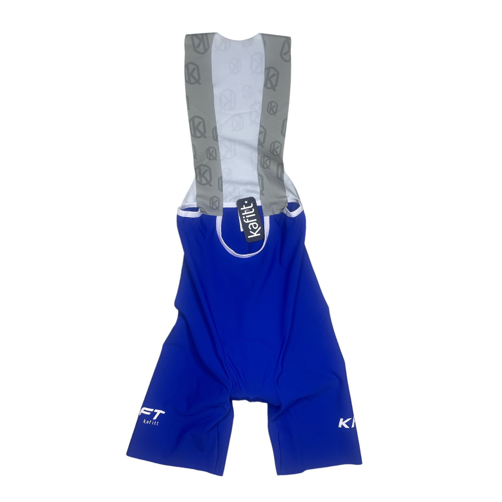 AZUL ROYAL W LOGO BLANCO BIB SHORT LUXURY MUJER KAFITT