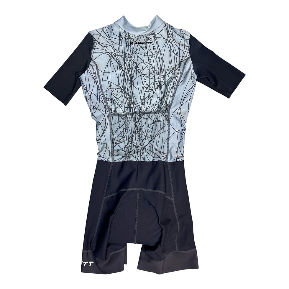 Miniatura: LINES GRAY  ENTERIZO CLASICO MC MUJER KAFITT