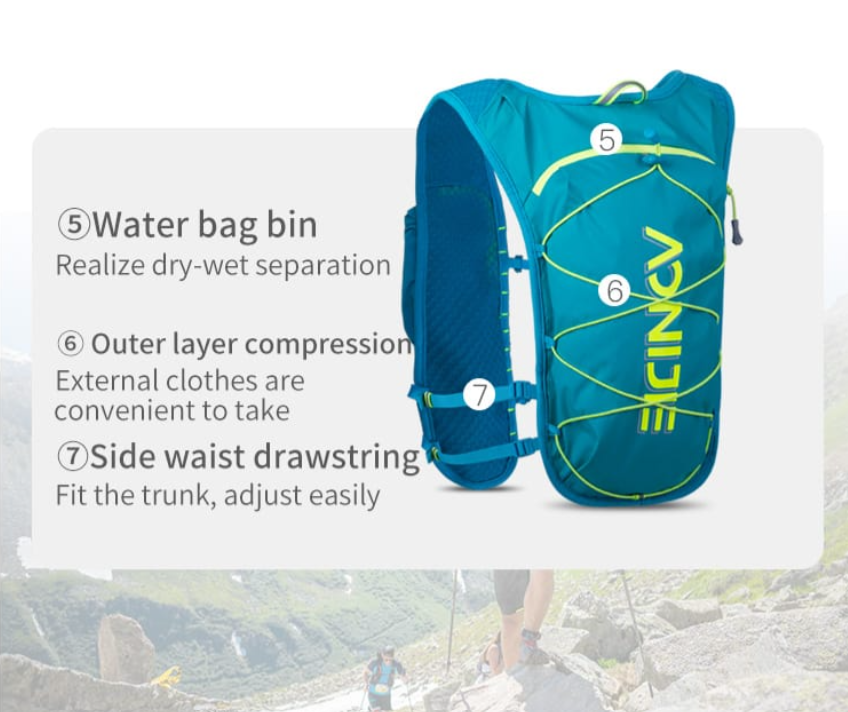 Miniatura: AQUA MOCHILA DE HIDRATACION ULTRALIGHT C9107 AONIJIE