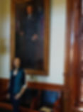 Jenny in front of Lyndon B. Johnson's official governor portrait at the Texas State Capitol, Austin. Jenny studied more about LBJ than she did any other president, reading the first four volumes (the fifth is in progress) of The Years of Lyndon Johnson. Lyndon B. Johnson fostered innovation not only through investments in NASA, science and technology, but also by building human potential--programs like Head Start gave disadvantaged children early education, health and nutrition, laying the foundation for a future workforce capable of driving American progress.
