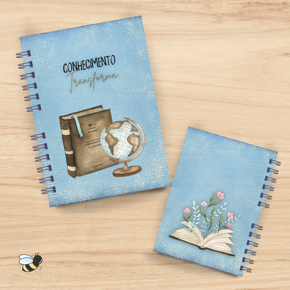 Miniatura: Caderno e bloco Conhecimento Transforma Aula Youtube