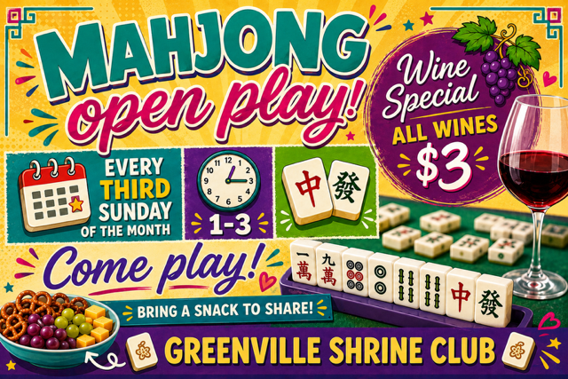 Mahjong Open Play!