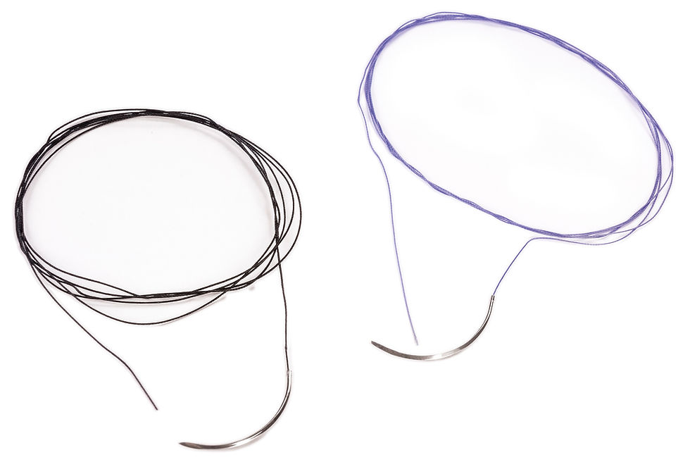 Miniature : Polysorb™ - Fil de suture synthétique résorbable tréssé et enduit