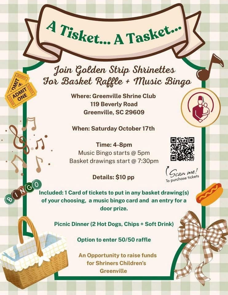 Basket Raffle & Music Bingo