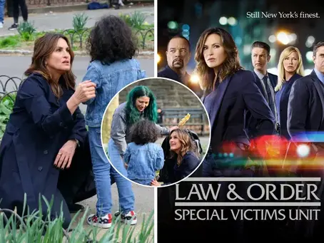 Olivia Benson rescata a una niña.