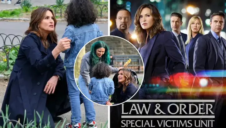 Olivia Benson rescata a una niña.
