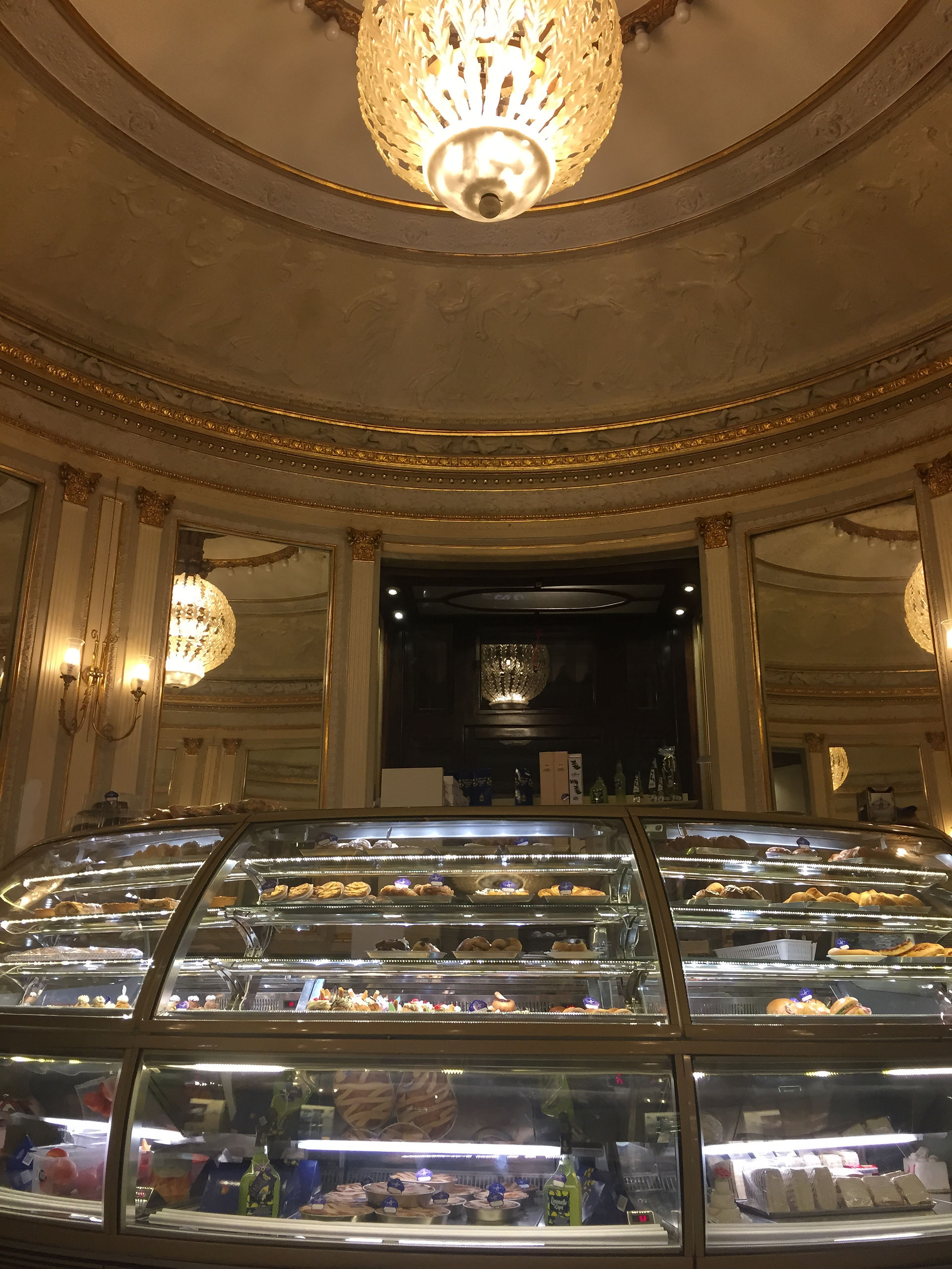 Gelato and pastries