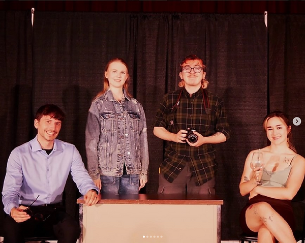 The Stalker of Bradford Woods Cast Photo The Little Company that Could Saskatoon Fringe Fe