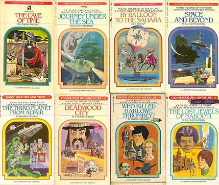 Choose Your Own Own Adventure Book Series List