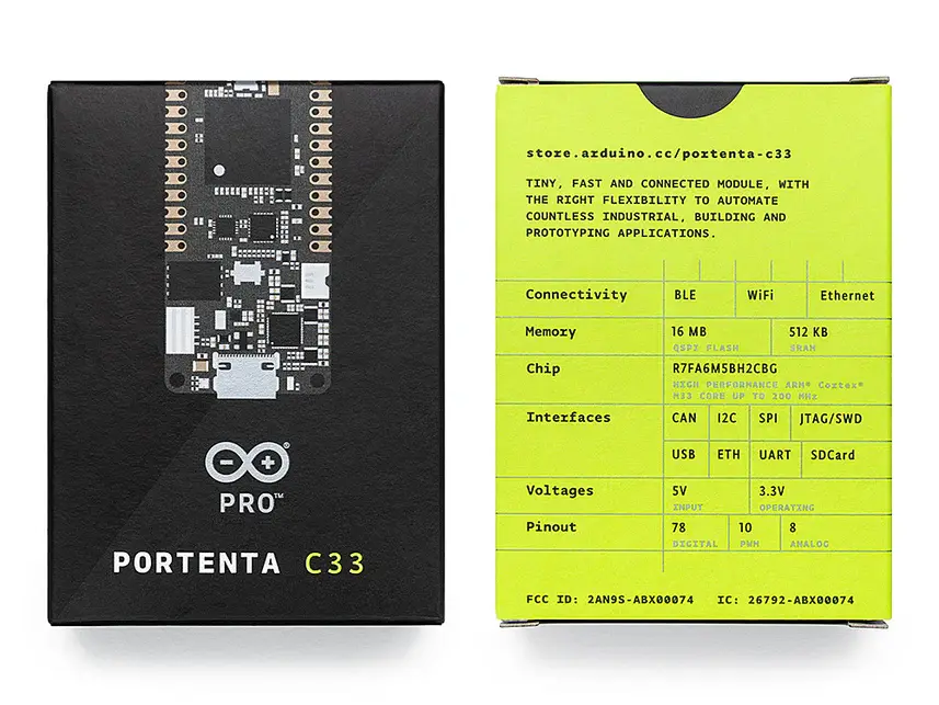 Thumbnail: Arduino Portenta C33 Development Board - ABX00074
