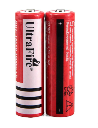 3.7V 1500mAH Lithium Polymer (Li-Po) Rechargeable Battery 18650 - Ultrafire