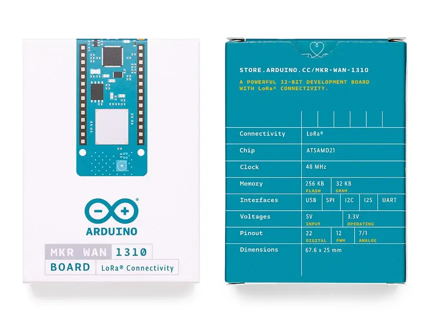 Thumbnail: Arduino MKR WAN 1310 Development Board - ABX00029