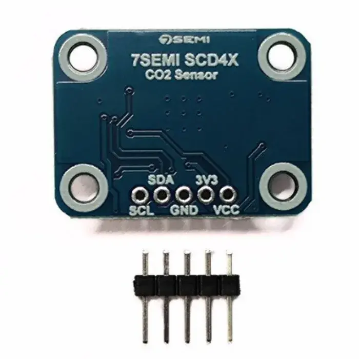 Thumbnail: SCD41 High Accuracy CO2 Temperature and Humidity Sensor Breakout I2C - 7Semi
