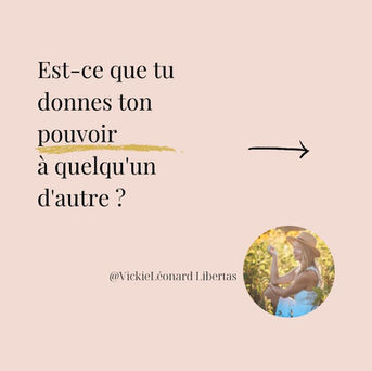 Donnes-tu ton pouvoir ?