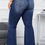 Thumbnail: Dark Blue Flare Jeans