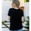 Thumbnail: Grace & Emma Black Crewneck Tee women’s casual Southern style t-shirt