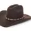 Thumbnail: Master Hatters of Texas Lone Star 3X wool cowboy hat in Cordova with low cattleman crown and 4 inch pro rodeo brim