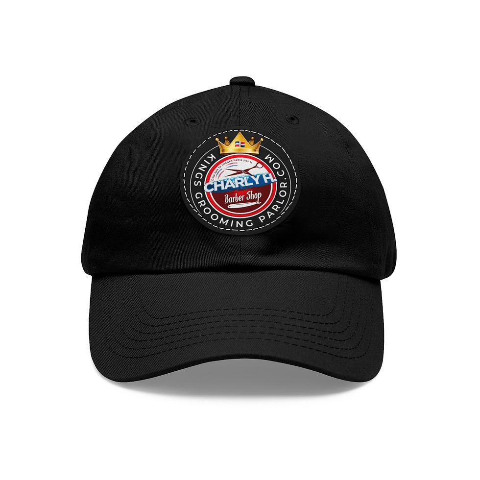 Thumbnail: Baseball cap with Leather Patch (Round)