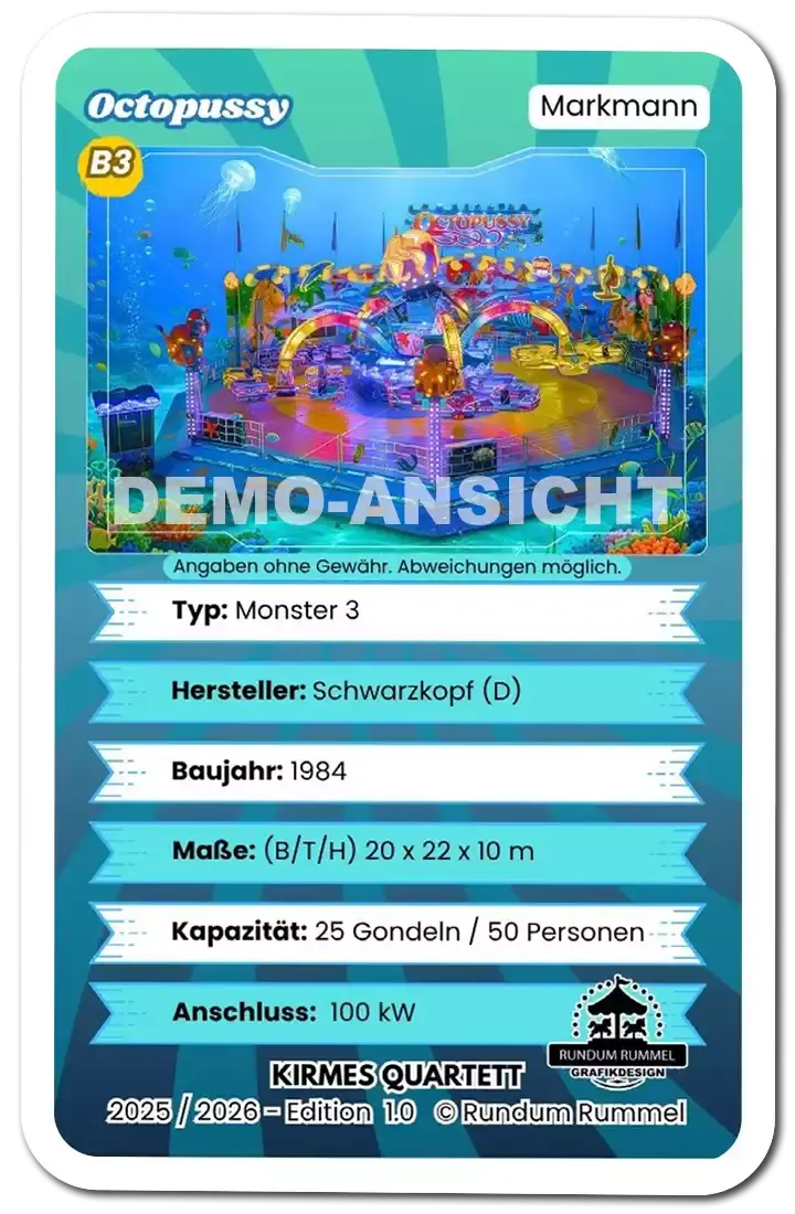 Miniaturbild: Kirmes-Quartett Edition 1.0 Für Re-Seller (inkl. MwSt.)