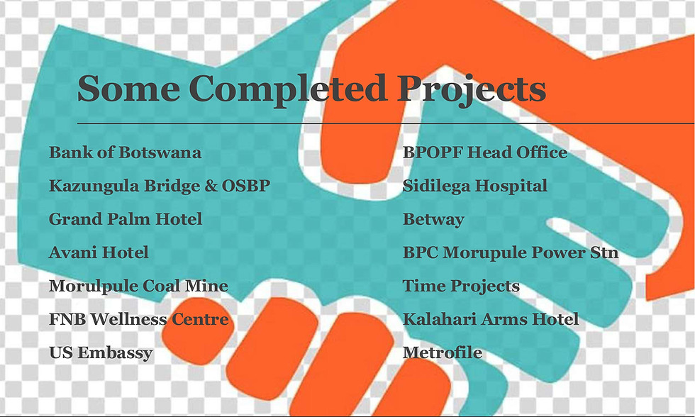A few of Our completed Projects