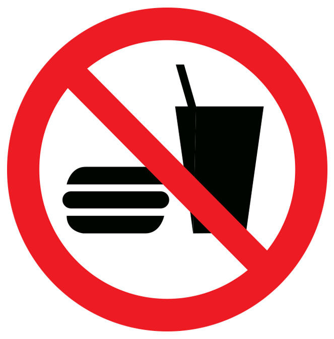 No Eating