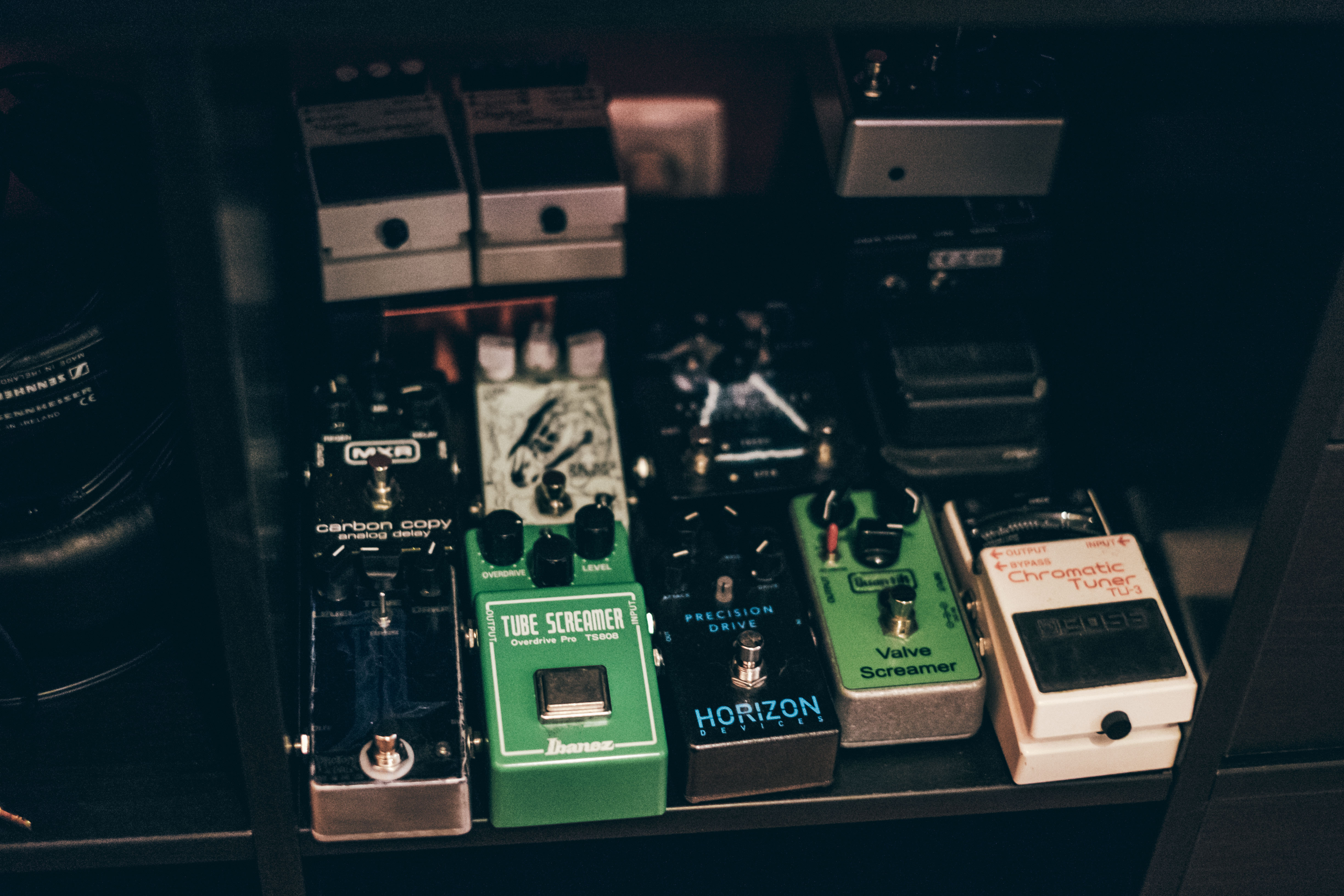 Guitar pedals