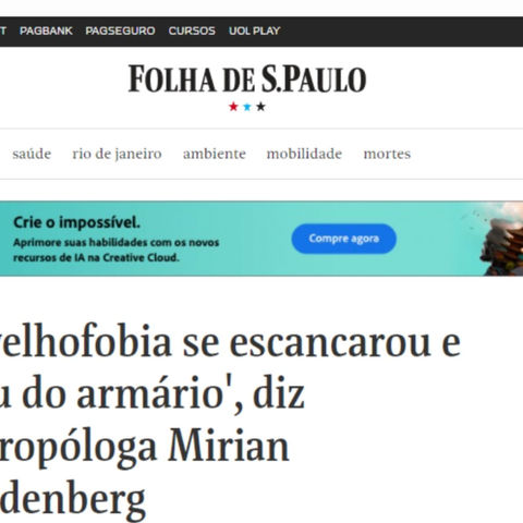 Pesquisadora fala sobre a necessidade de falar sobre Idadismo
