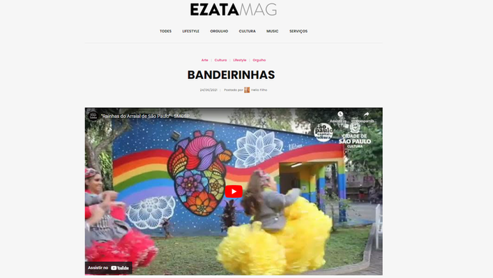 NA MÍDIA - EZATAMENTCHY - FAVELA DRAG
