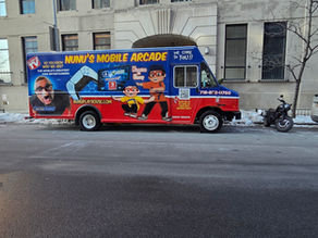 Mobile Arcade game Truck in Brooklyn NY