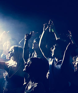 Rock Concert Audience Cheering