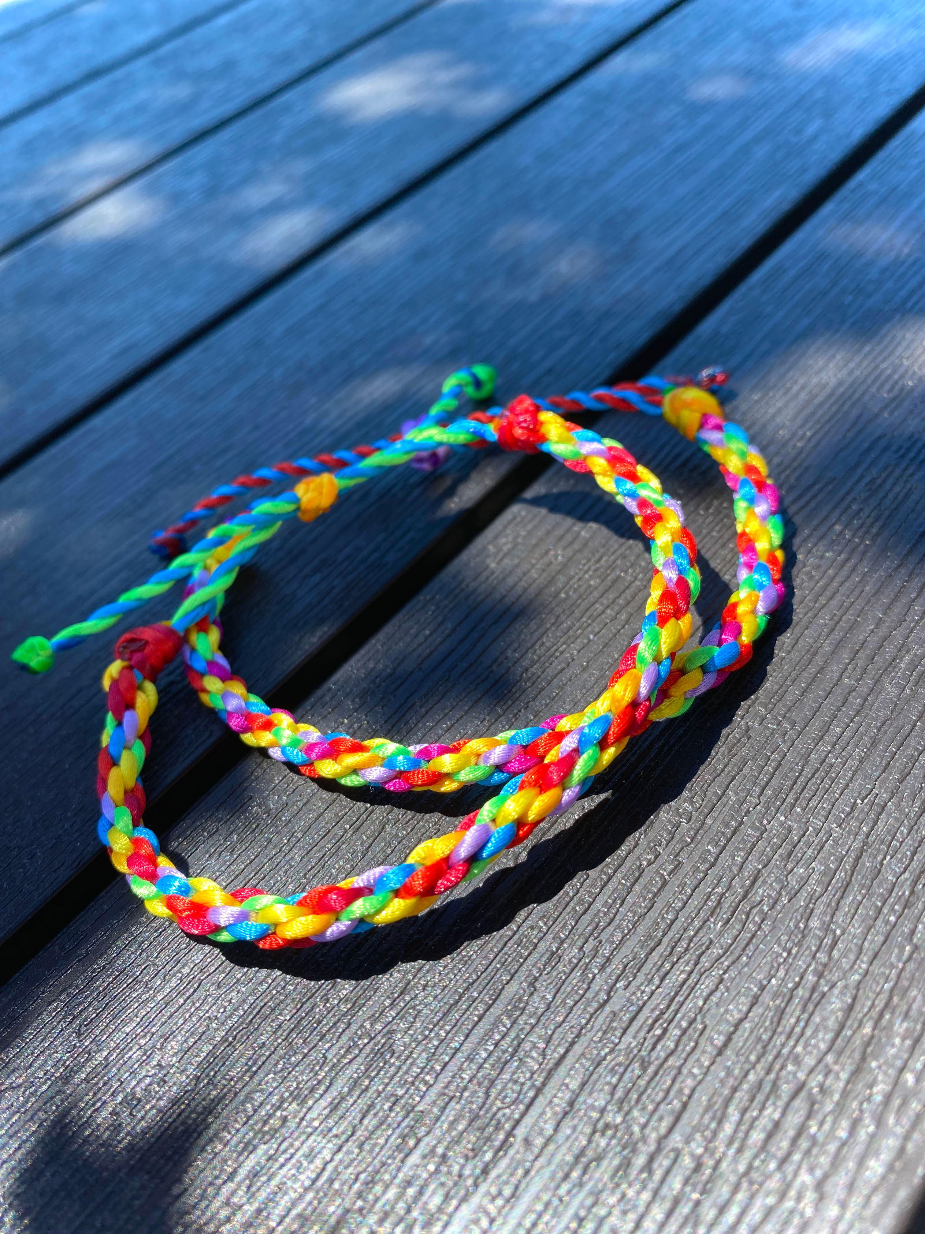 Love is Love Bracelet: Nylon Thread