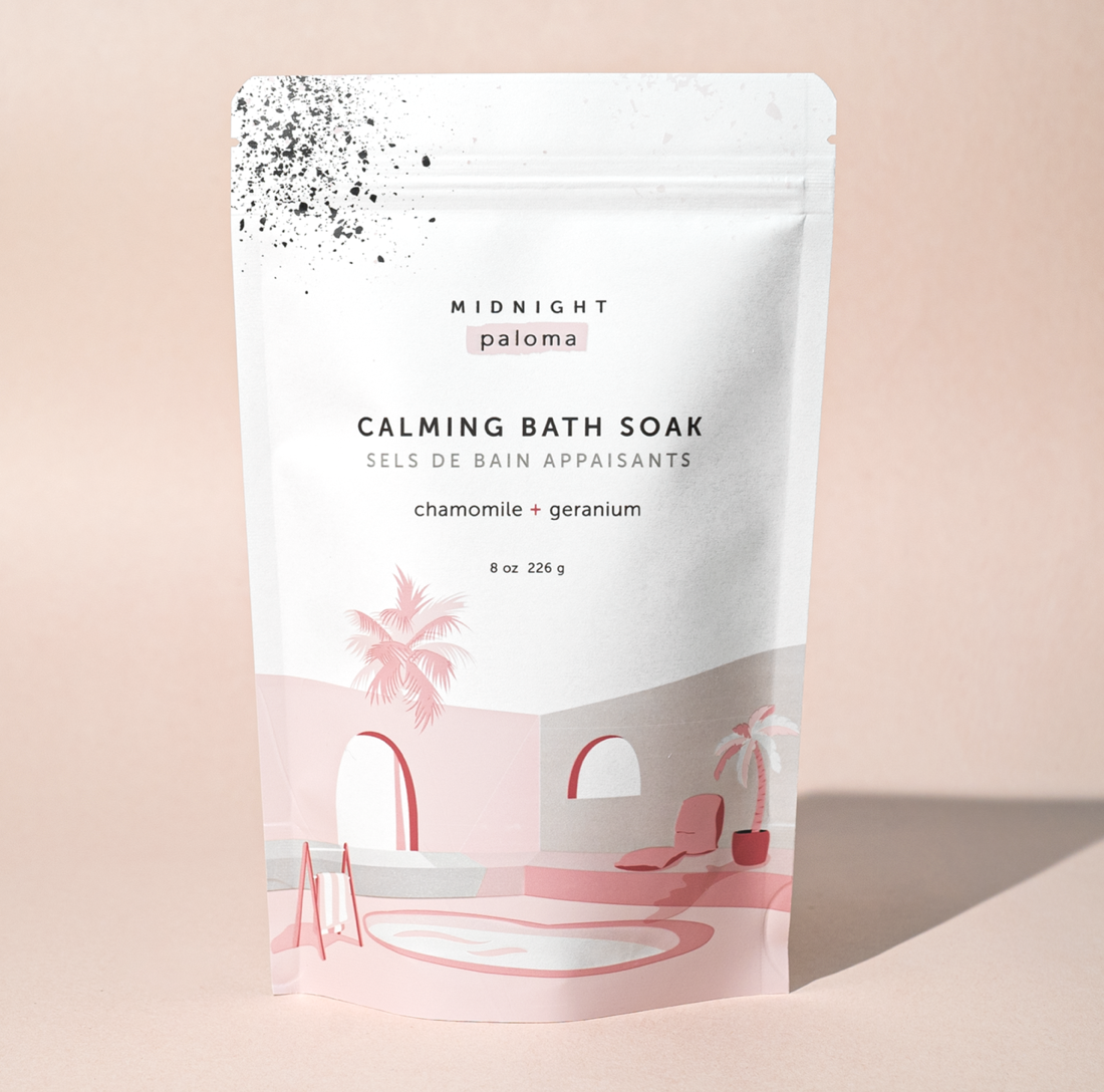 Calming Bath Soak | Camomile + Geranium