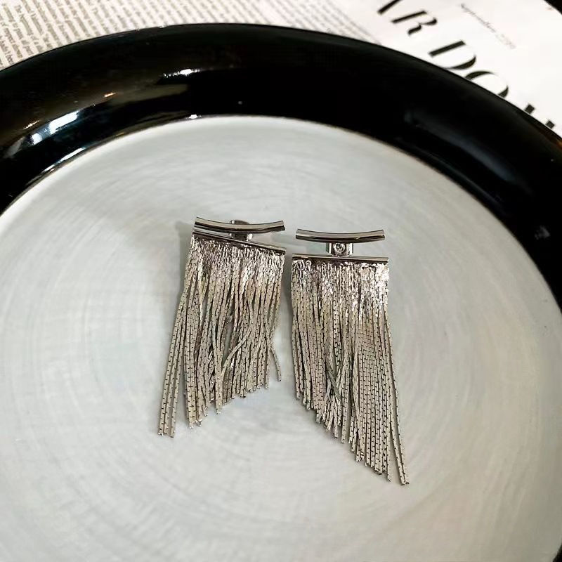 Thumbnail: Fringe Tassel Earrings
