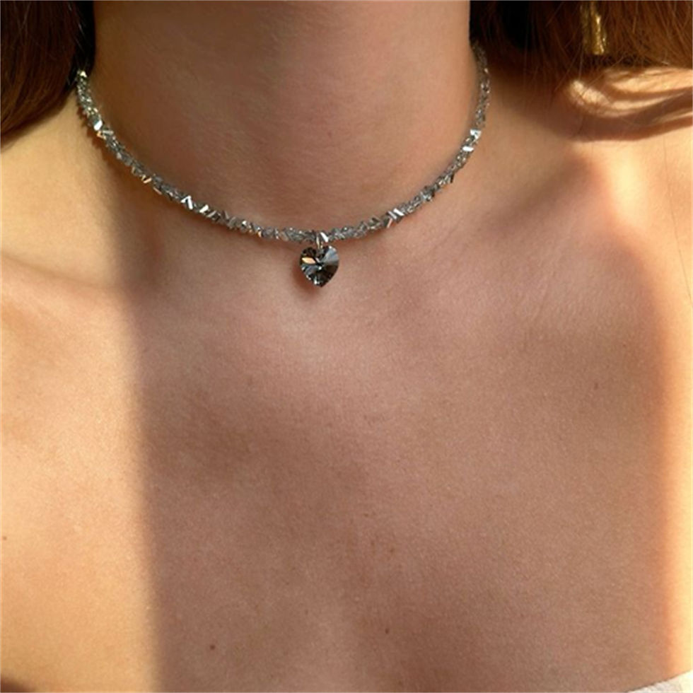 Thumbnail: Zircon Heart Choker