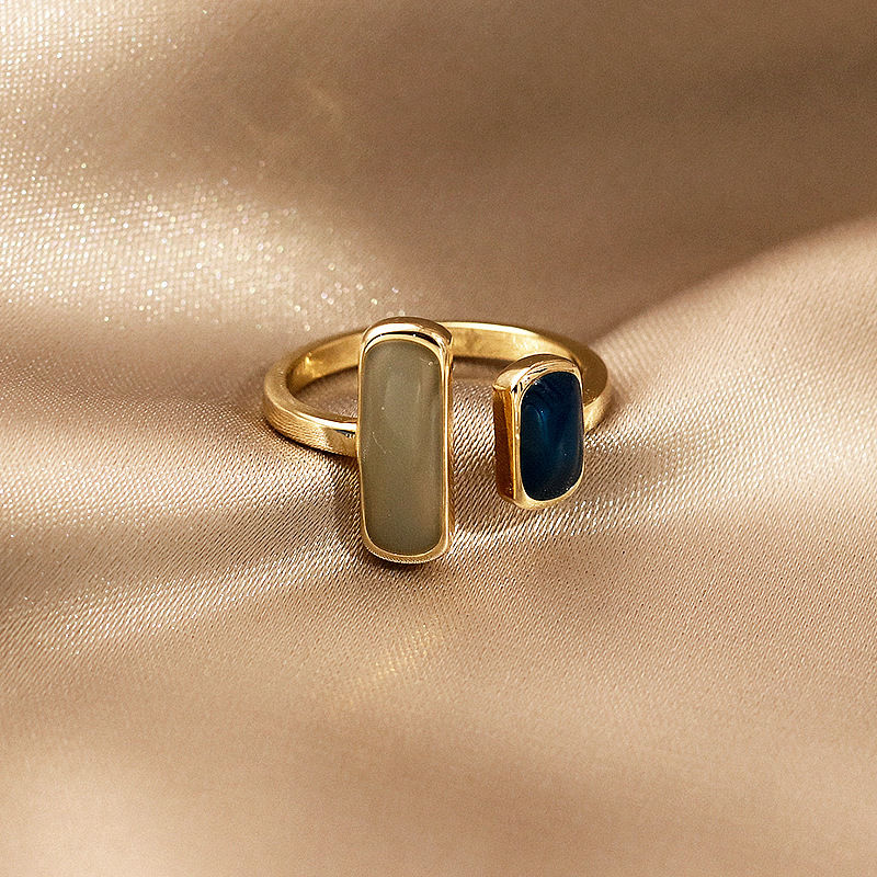 Adjustable Silver and Golden rings