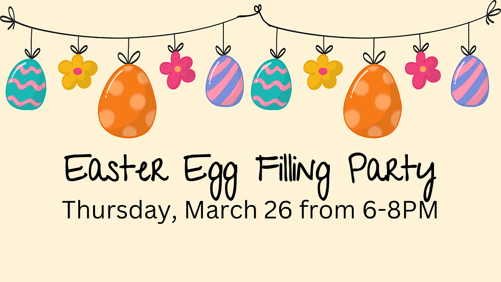 Easter Egg Filling Party