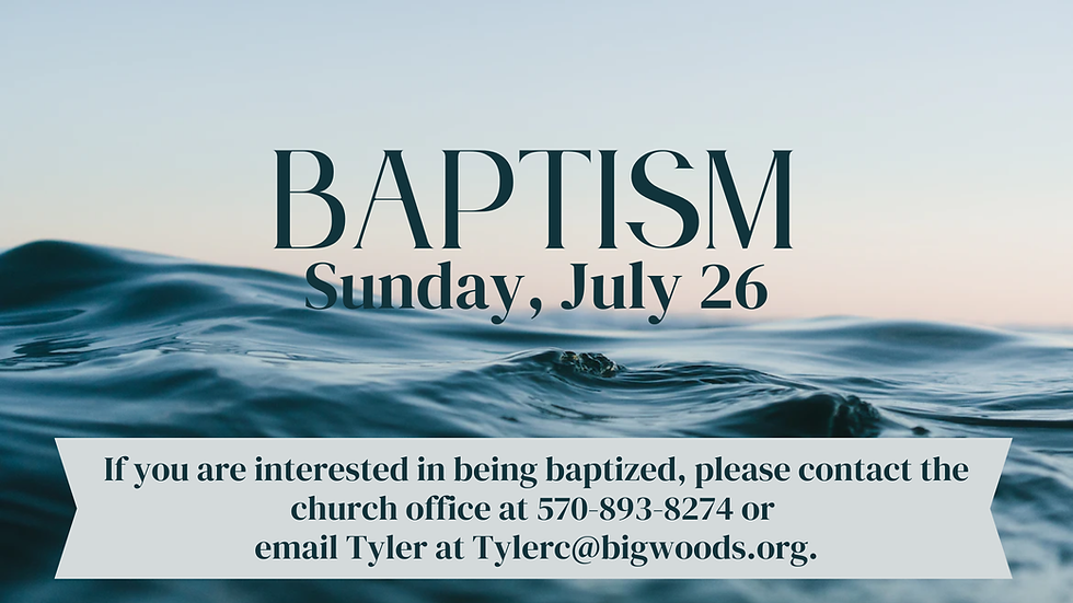 Baptism