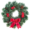 Christmas Wreath Red