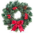 Christmas Wreath Red