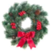 Christmas Wreath Red
